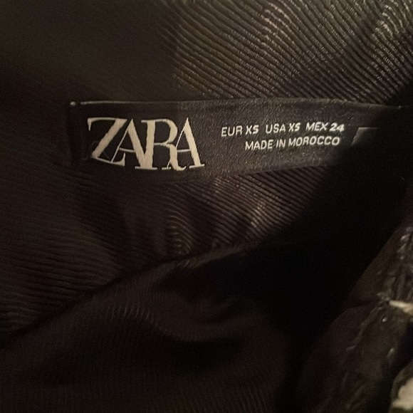 ZARA houndstooth belted skirt - Picture 5 of 5